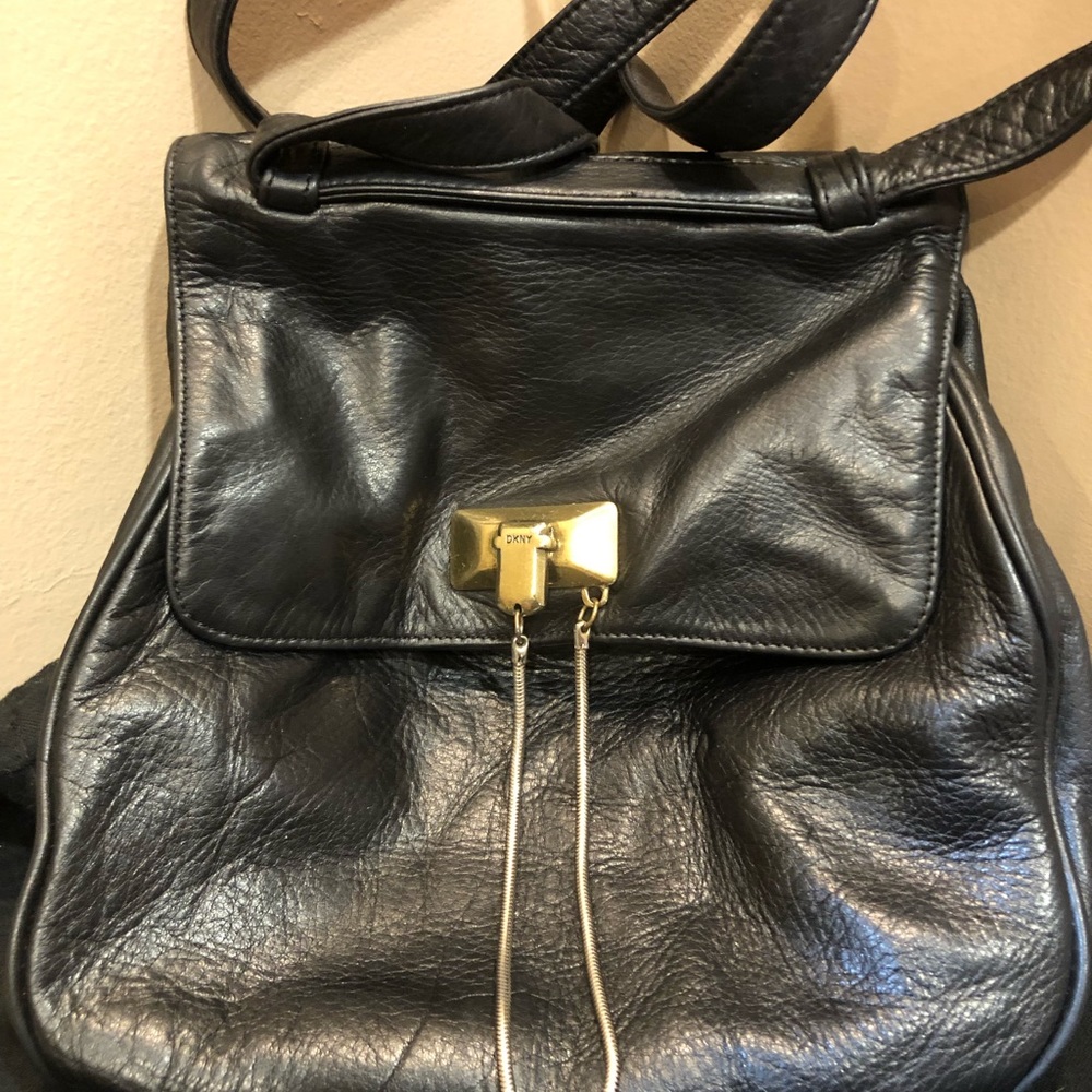 DKNY Black Leather bag